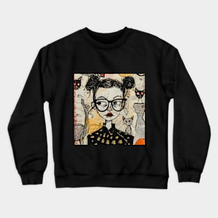 Gothic Girl Crewneck Sweatshirt